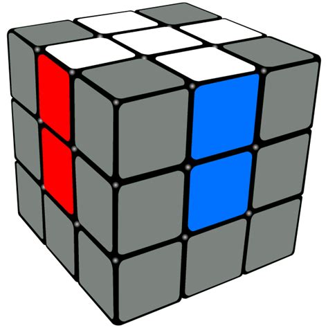 rubik's cube white cross